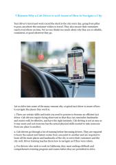 5 Reasons Why a Cab Driver is well Aware of How to Navigate a City.pdf