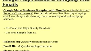 Google Maps Business Scraping with Emails.pptx