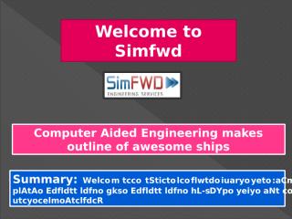 R&D Engineering, LS-DYNA, Simfwd.com.pptx