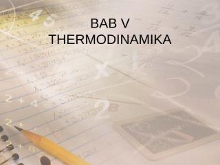 bab 5 thermodinamika.ppt